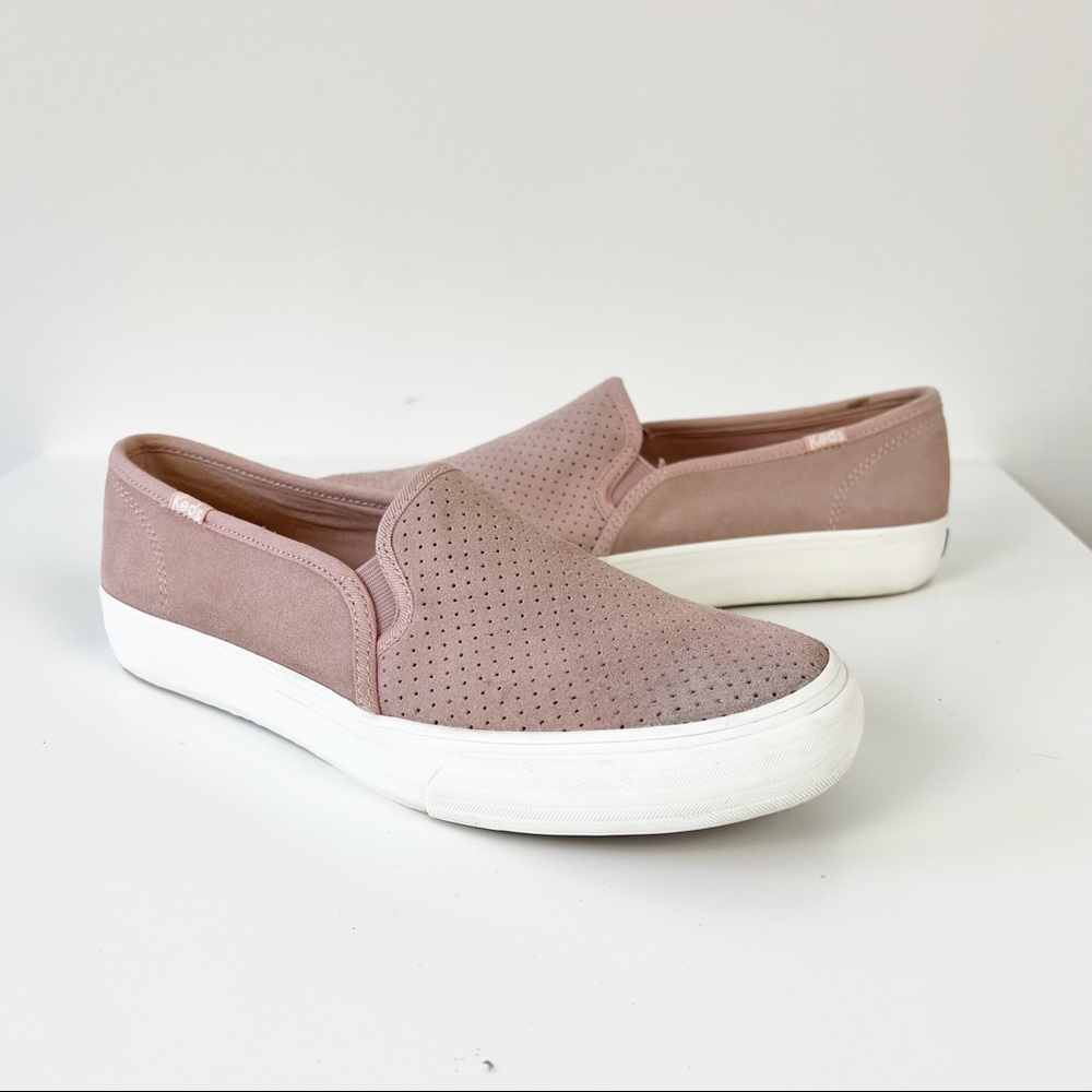KEDS Double Decker Perforated Slip On Sneakers Size 8